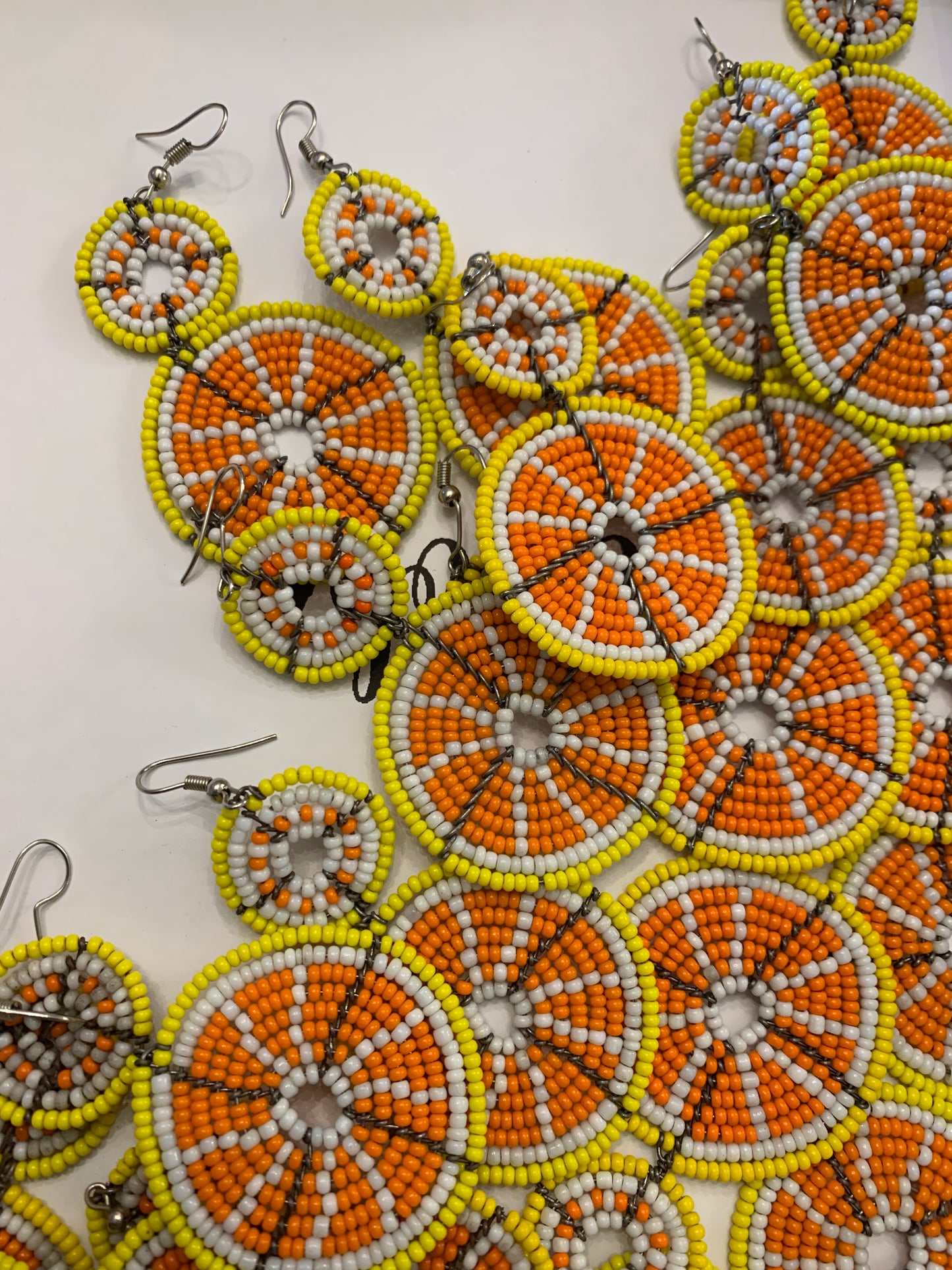 The Citrus Wire Earrings – A Burst of African Color & Craftsmanship