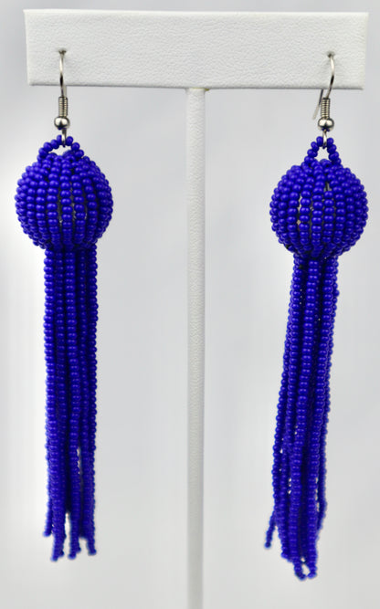 Bantu Tassel Earrings