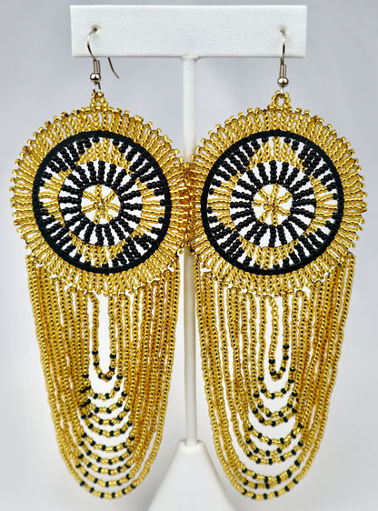 Zulu Tassel Earrings