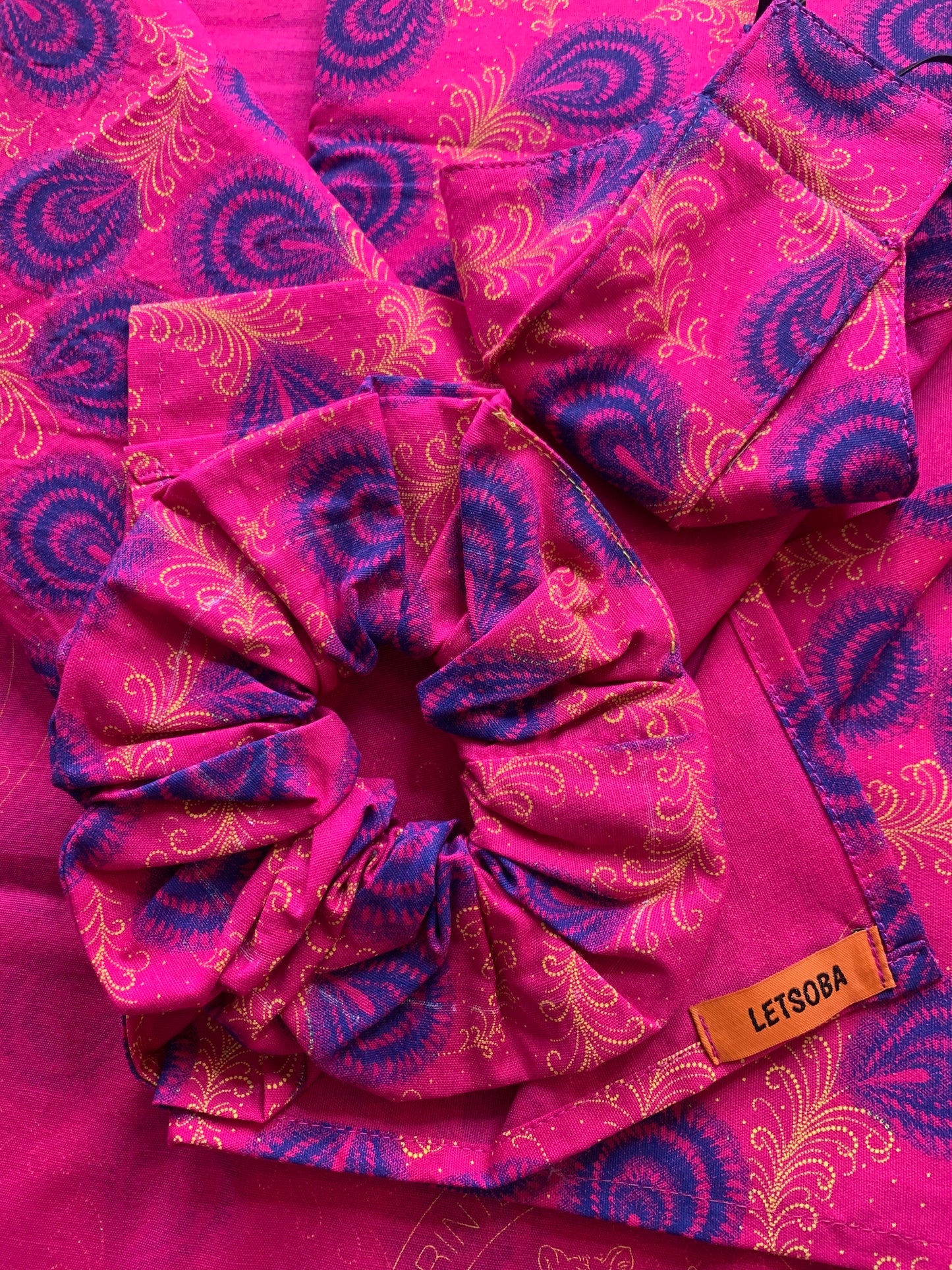 Shweshwe Head Wrap Set